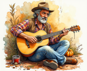 Man playing guitar 2