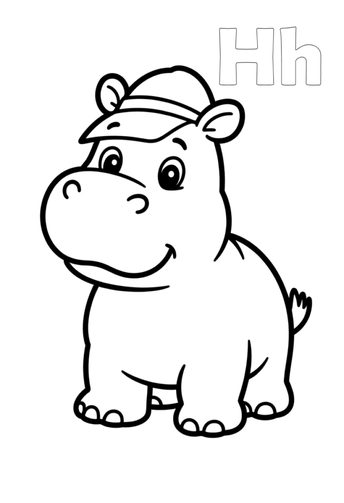 Hh Coloring Page