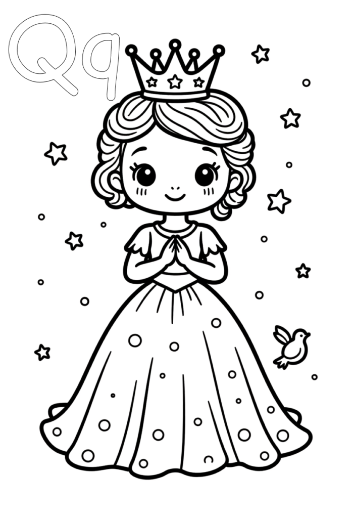 Qq Coloring Page