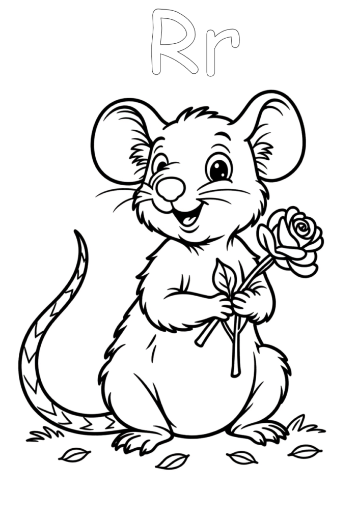 Rr Coloring Page