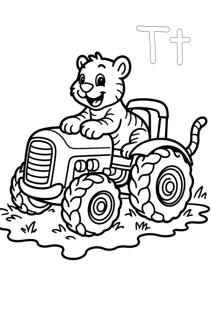 Tt Coloring Page
