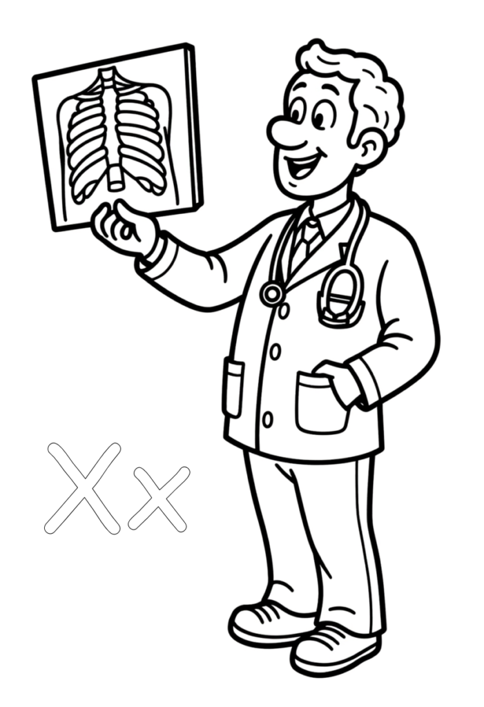 Xx Coloring Page