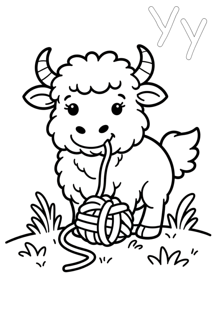 Yy Coloring Page