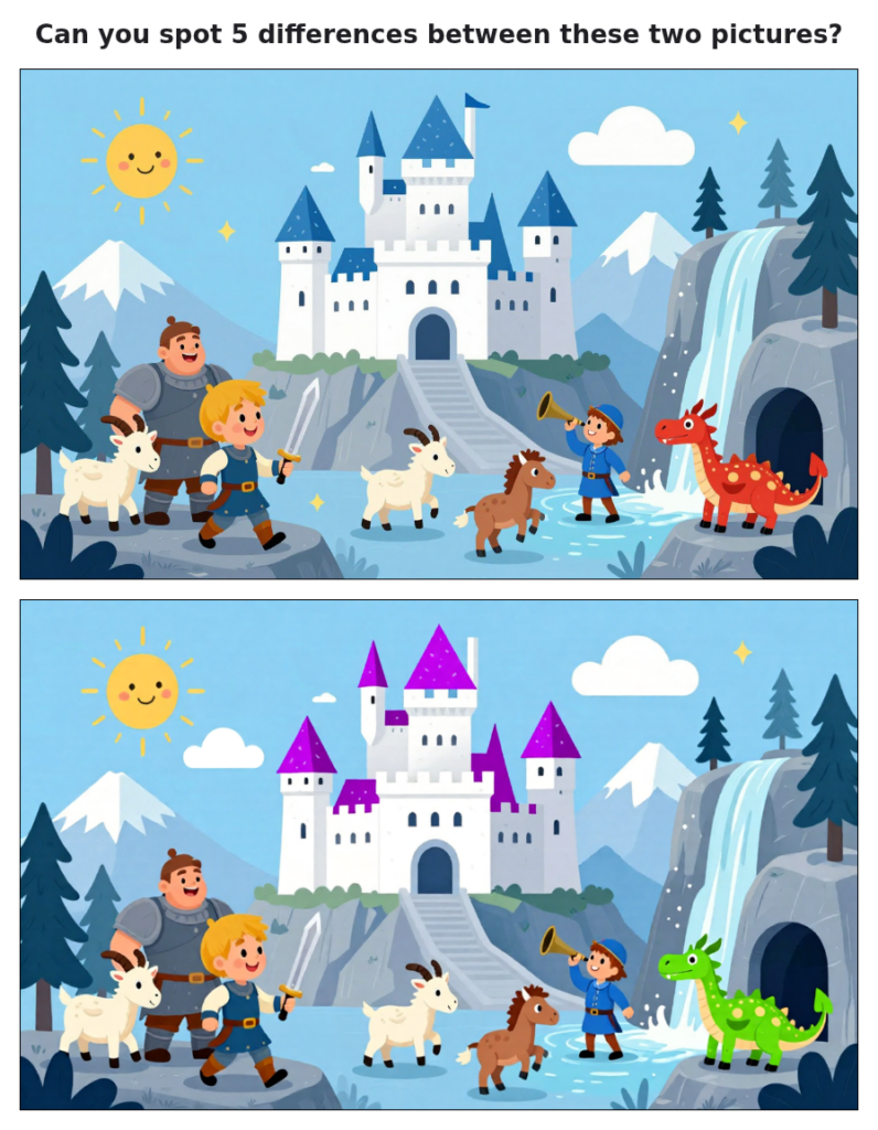 Spot The difference 6