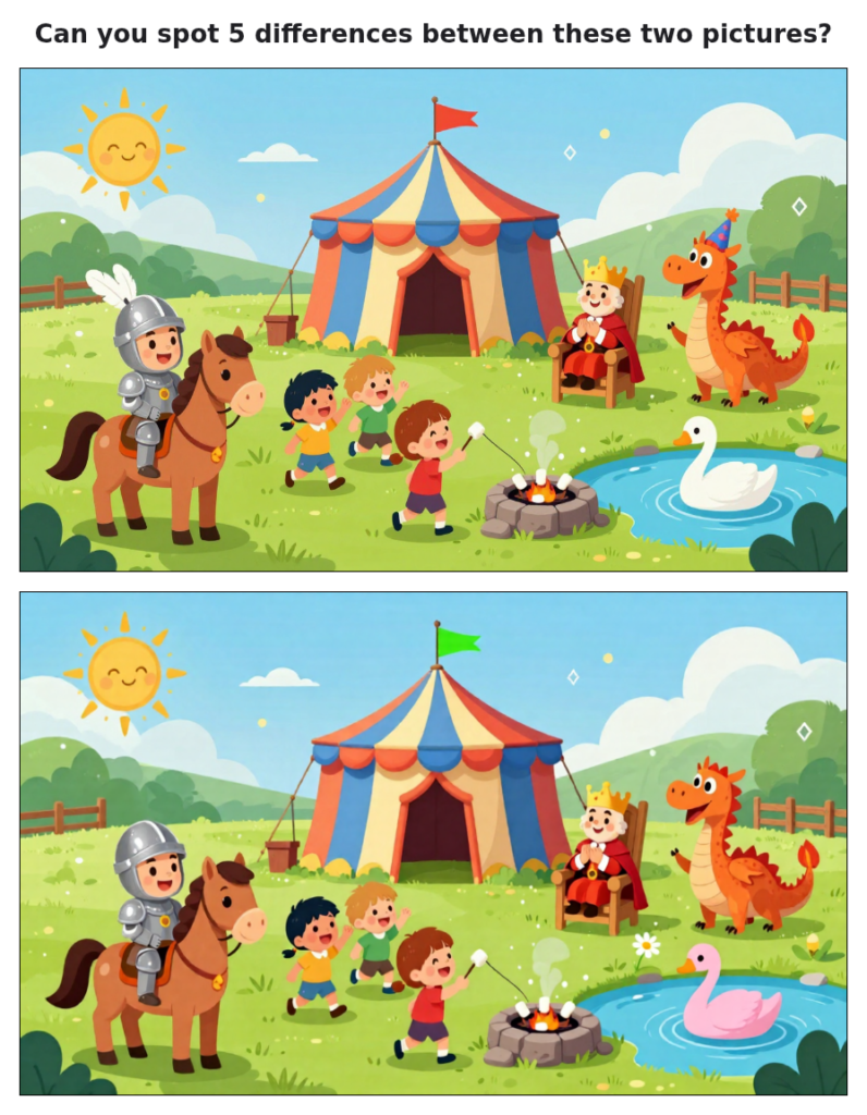 Spot The difference 9