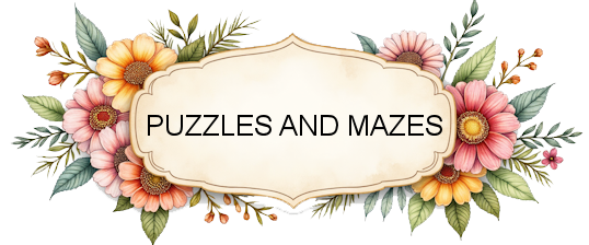 PUZZLES AND MAZES
